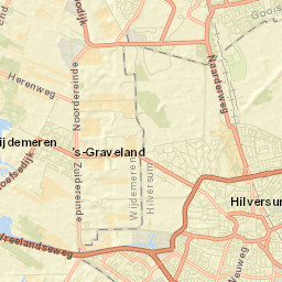 Ankeveense Rade Street Map