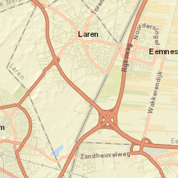 Laren Street Map