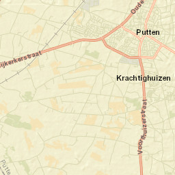 Putten Street Map