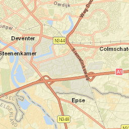 Deventer Street Map