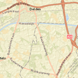 Delden Street Map