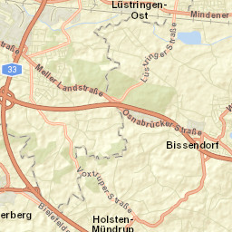 Bissendorf Street Map