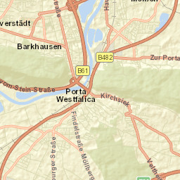 Porta Westfalica Street Map