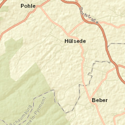 Hülsede Street Map
