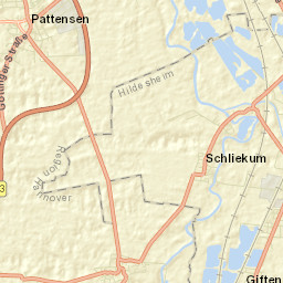 Pattensen Street Map