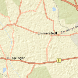 Süpplingen Street Map