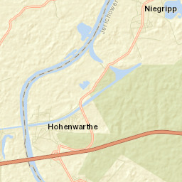 Hohenwarthe Street Map
