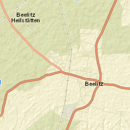 Beelitz Street Map