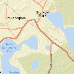 Storkow Street Map