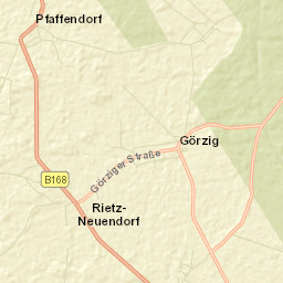 Rietz Neuendorf Street Map