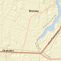 Granowo Street Map