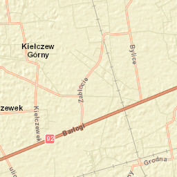 Powiat kolski Street Map