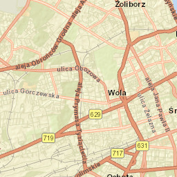 Wola Street Map