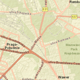 Rembertów Street Map