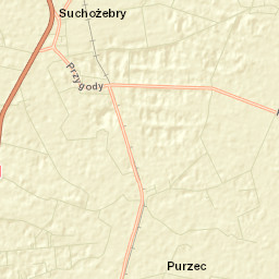 Suchożebry Street Map