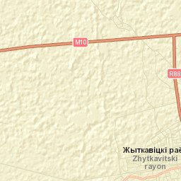 Zhytkavichy Street Map