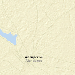 Alandskoye Street Map