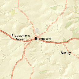 Bromyard Street Map