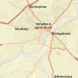 British Stratford Street Map