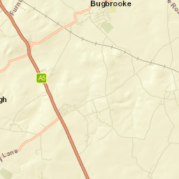 Bugbrooke Street Map