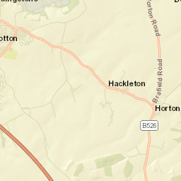 Hackleton Street Map