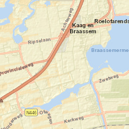 Roelofarendsveen Street Map