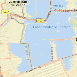 Oud-Loosdrecht Street Map