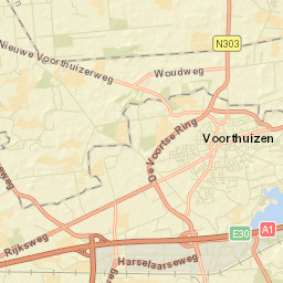 Voorthuizen Street Map