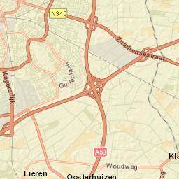 Woudhuis Street Map