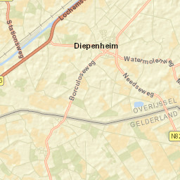 Diepenheim Street Map