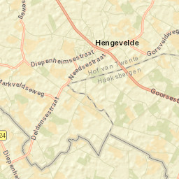 Hengevelde Street Map