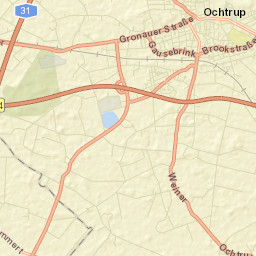 Ochtrup Street Map