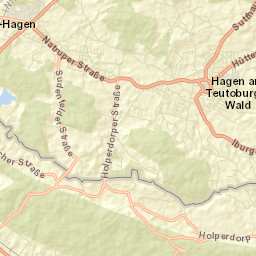 Hagen Street Map