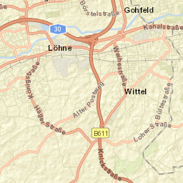 Obernbeck Street Map