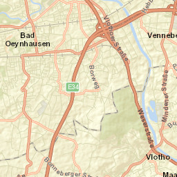 Bad Oeynhausen Street Map