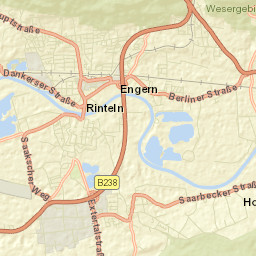Rinteln Street Map