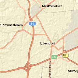 Dahlenwarsleben Street Map