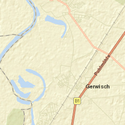 Lostau Street Map