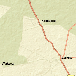 Görzke Street Map