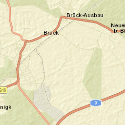 Brück Street Map