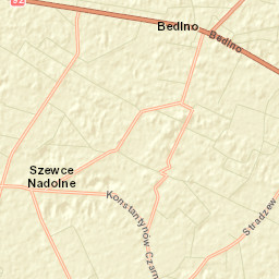Bedlno Street Map