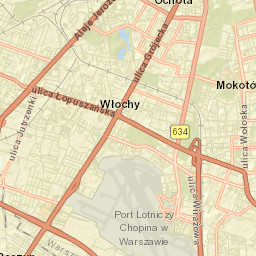 Włochy Street Map