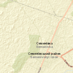 Semenivka Street Map