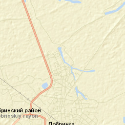 Dobrinskiy Rayon Street Map