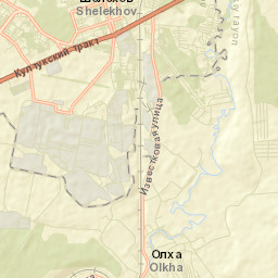 Shelekhov Street Map