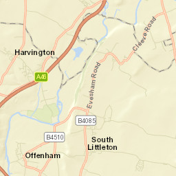 Harvington Street Map
