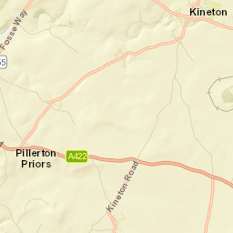 Fosse Way, Warwick, Warwickshire CV35 Street Map