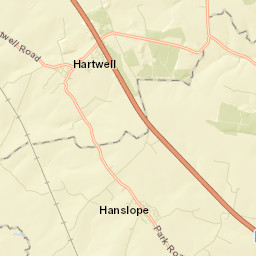 Hanslope Street Map