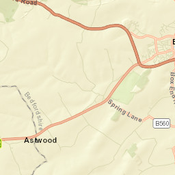 Stagsden Street Map