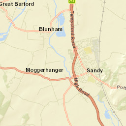 Sandy Street Map